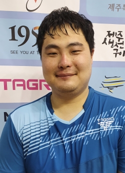 A그룹(남) 단식에서 우승을 차지한 박기웅 선수.